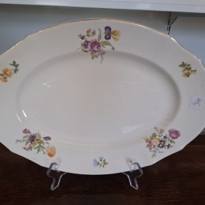 Kesäkukka tarjoiluvati soikea 36cm x 25,5 cm Arabia