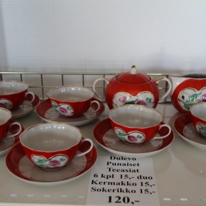 Dulevo punainen teesetti