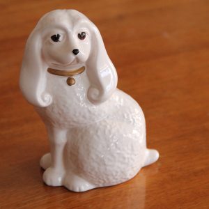 Staffordshire laivakoira,spanieli figuuri