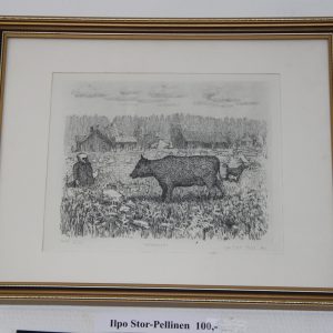 Taulu Ilpo Stor-Pellinen, 41 x 31 cm