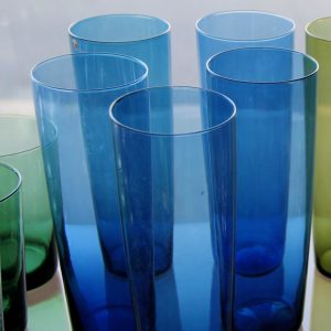 Tapio Wirkkala, mehulasi 17,5 cm, sininen, Iittala