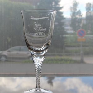 Keräilylasi "Flights of Fantasy-Goodwood Concorde", alkuperäispakkaus