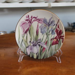 Riikka Hautamäki, Romanttinen puutarha-sarja, Iiris-seinälautanen, Arabia
